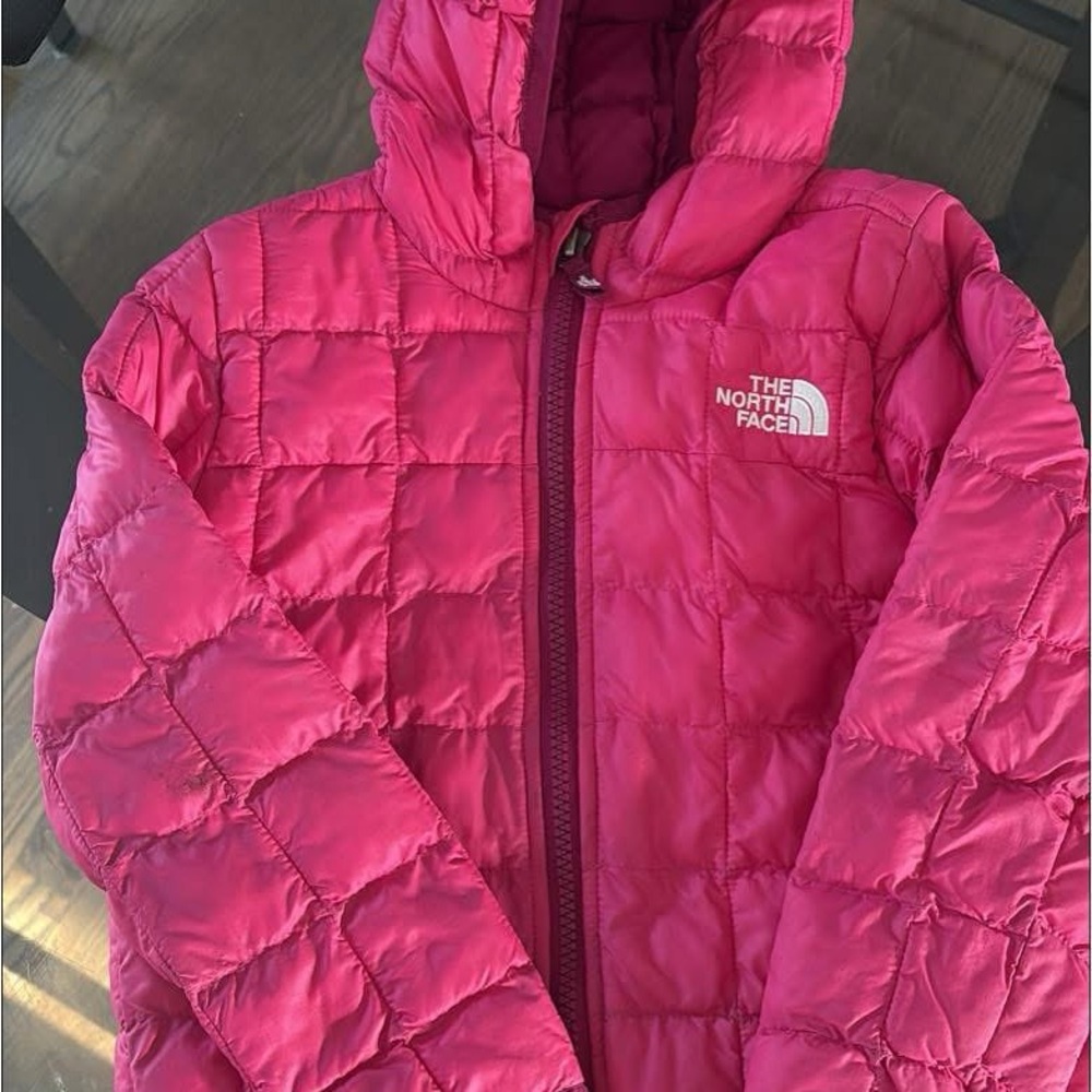 The North Face Pink Quilted Jacket